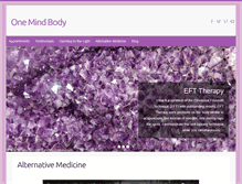 Tablet Screenshot of onemindbody.com